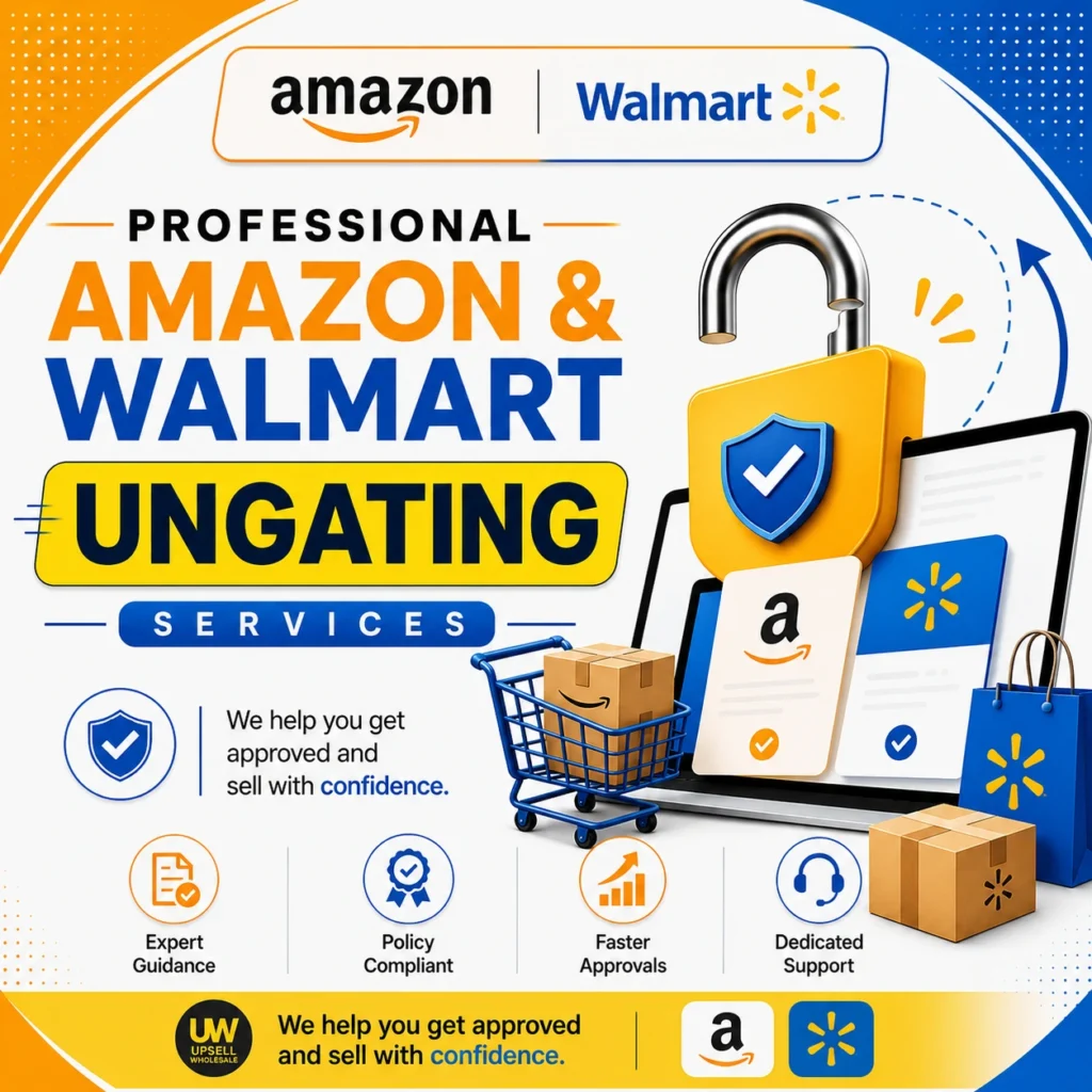 Amazon & Walmart Ungating Services