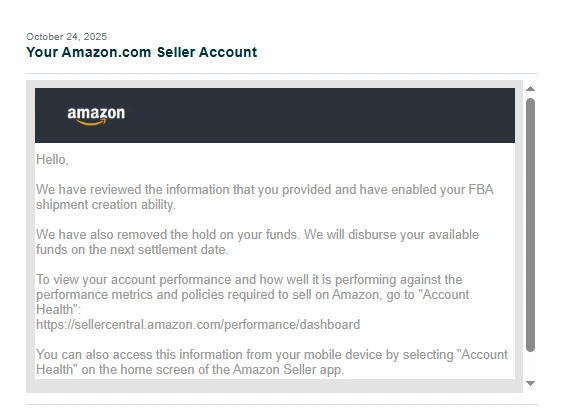 Amazon-Account-Funds-Hold-Removed